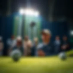 Illustration of golf betting strategy