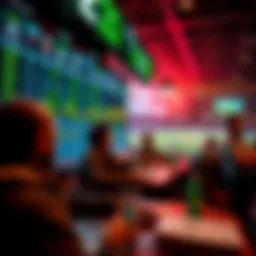 Dynamic cricket betting scene illustrating live odds fluctuations