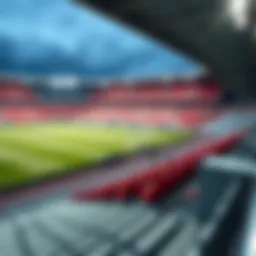 Historic stadium of Slavia Prague